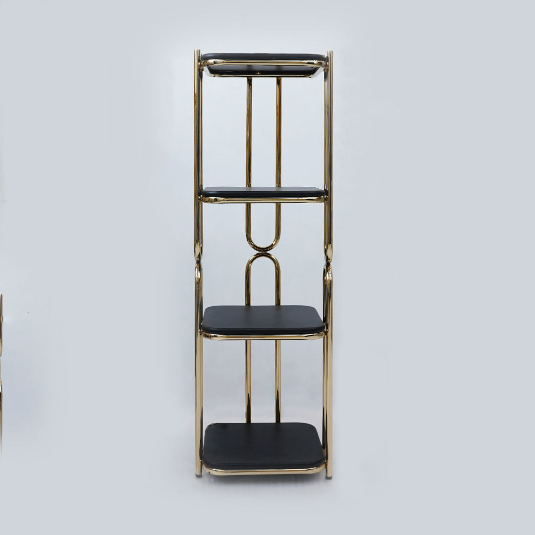 Flower Stand Square U-Shape (Black)