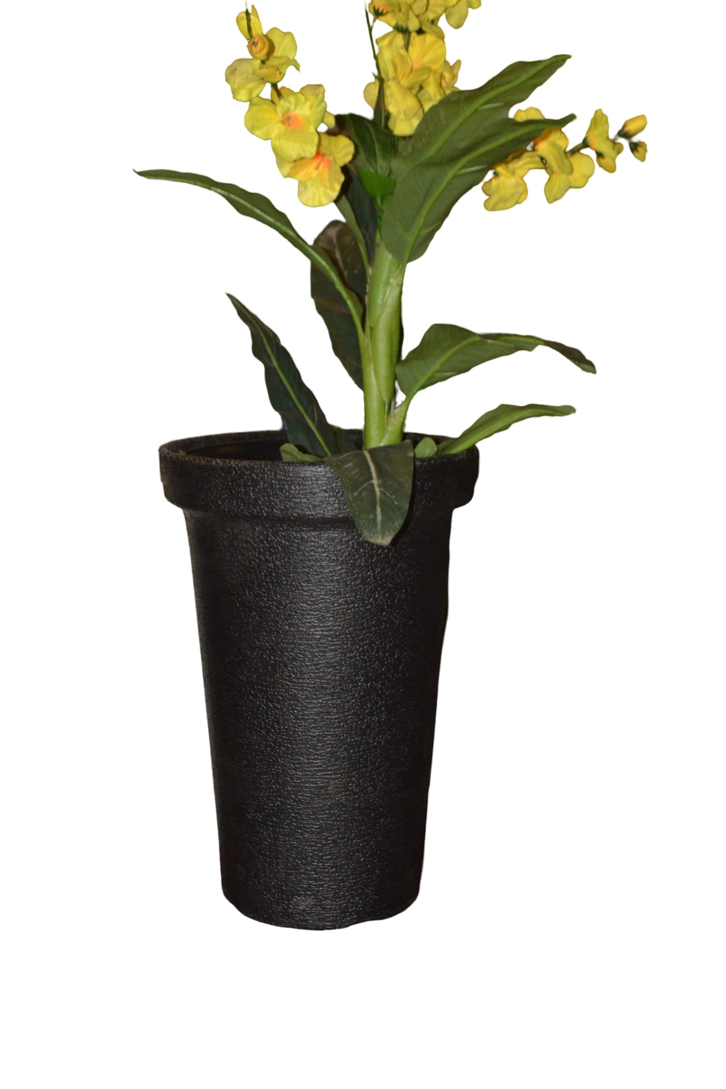 Black Flower Pot (Large)