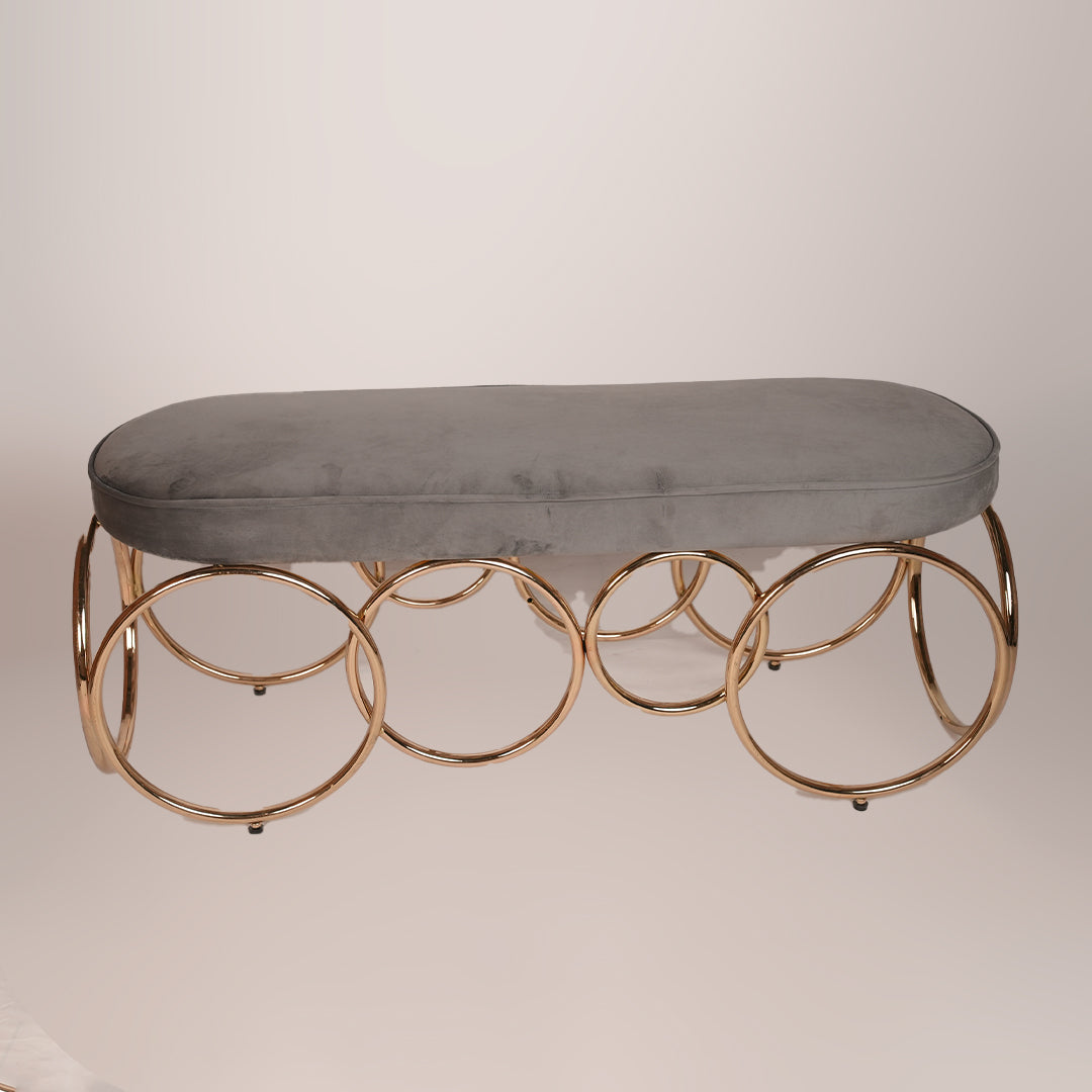 Two Seater OTTOMON (Grey)