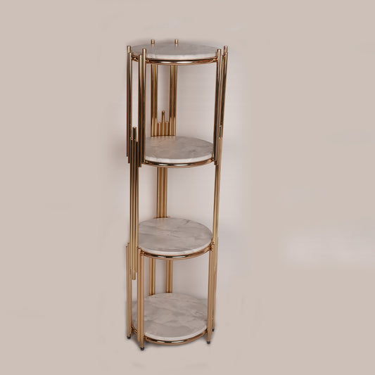 Flower Stand Round (Karara Grey)