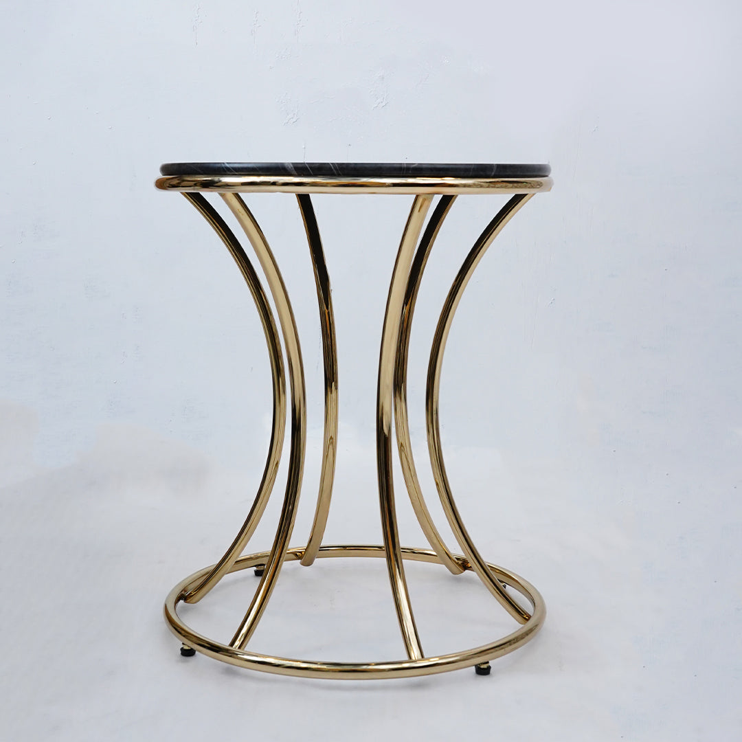 Coffee Table Round Classic (Grey Marble)