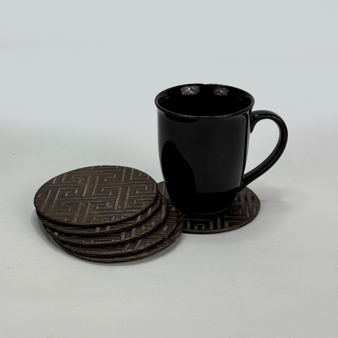 6 Piece Tea Coaster [ Round ]