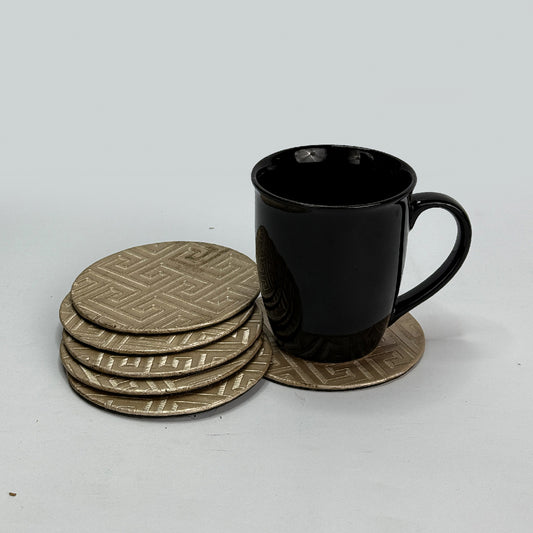 6 Piece Tea Coaster [ Round ]