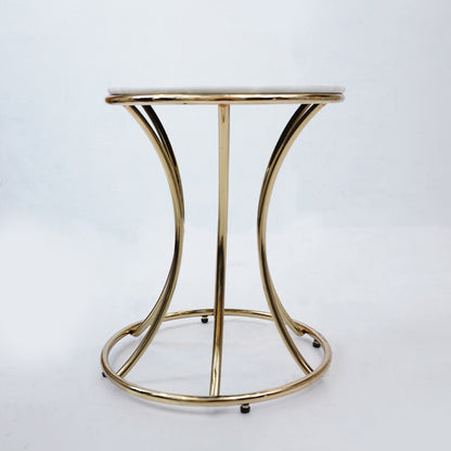 Coffee Table Round Classic (Karara White Marble)