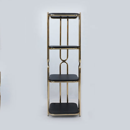 Flower Stand Square U-Shape (Black)