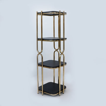 Flower Stand Square U-Shape (Black)
