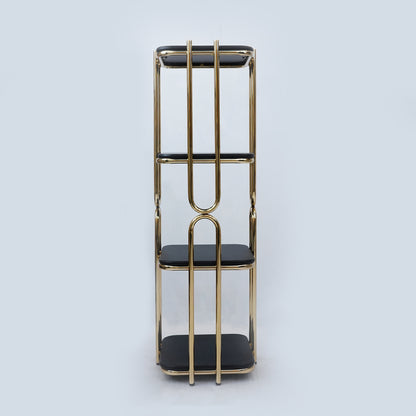 Flower Stand Square U-Shape (Black)