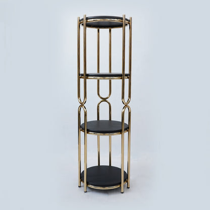 Flower Stand Round U-Shape (Black)