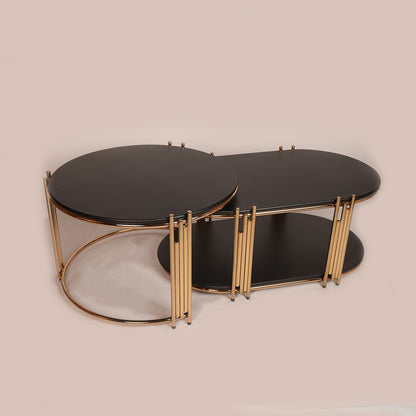 1+1 Capsule Center Table (Black)