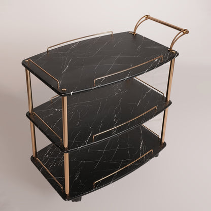State Tea Trolley (Black Whito)
