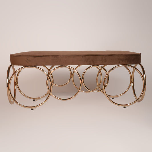 Two Seater OTTOMON (Brown)