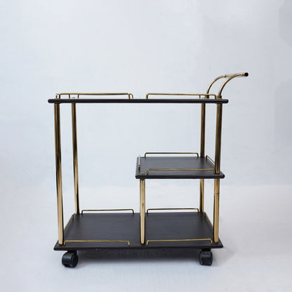 New State Tea Trolley (Dark Brown)