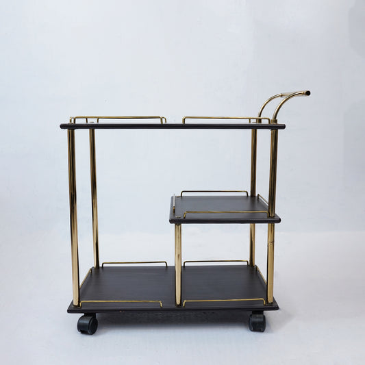 New State Tea Trolley (Dark Brown)
