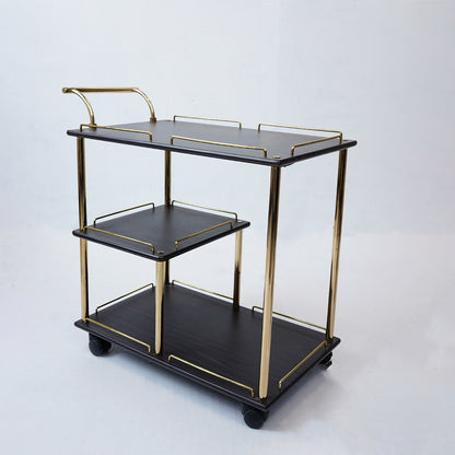 New State Tea Trolley (Dark Brown)