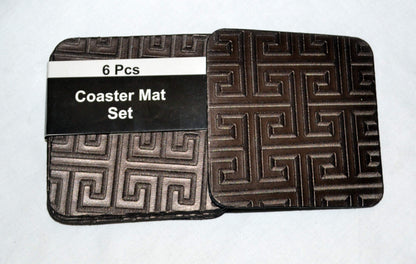 6 Piece Tea Coaster [ Square ]