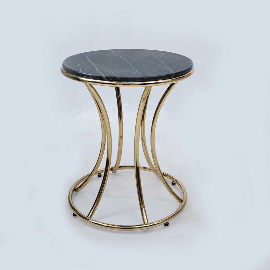 Coffee Table Round Classic (Grey Marble)