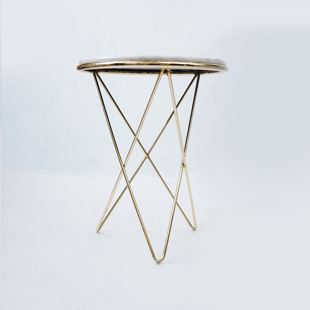 Star Coffee Table (Karara White Marble)