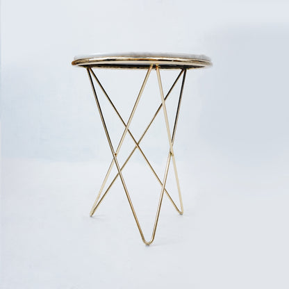 Star Coffee Table (Karara White Marble)