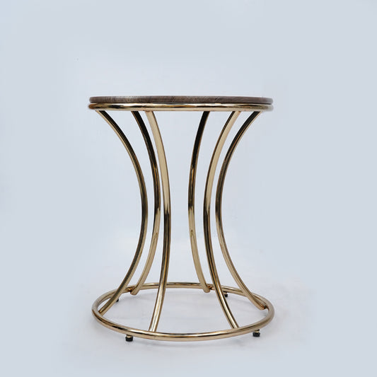 Coffee Table Round Classic (Khakhi Grey)