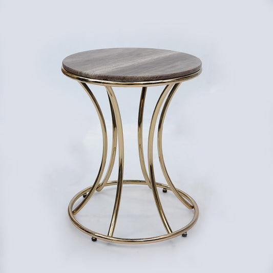 Coffee Table Round Classic (Khakhi Grey)