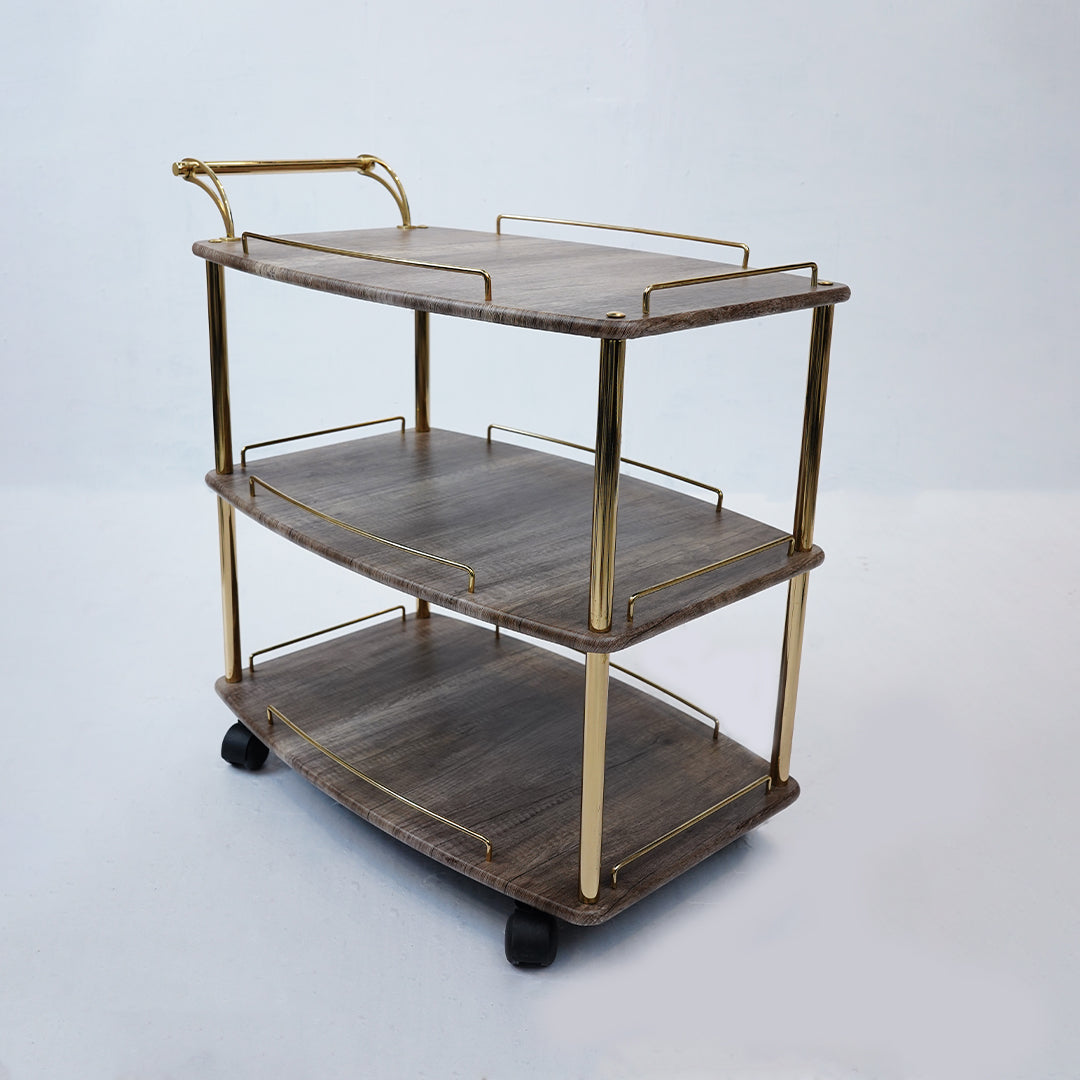 State Tea Trolley (Khakhi Grey)
