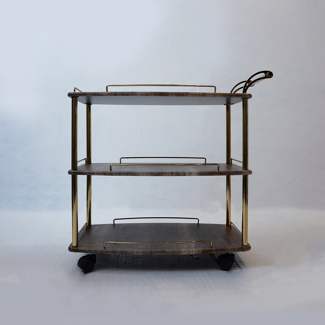 State Tea Trolley (Khakhi Grey)