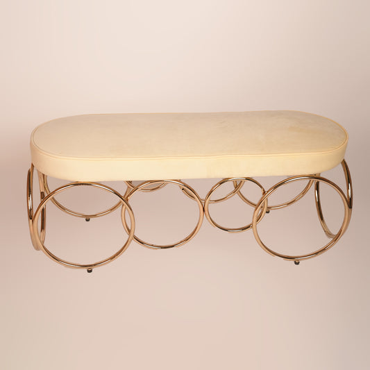 Two Seater OTTOMON (Lite Beige)