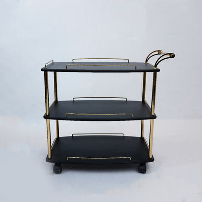 State Tea Trolley (Matt Black)