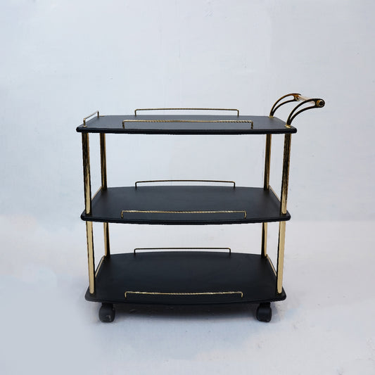 State Tea Trolley (Matt Black)