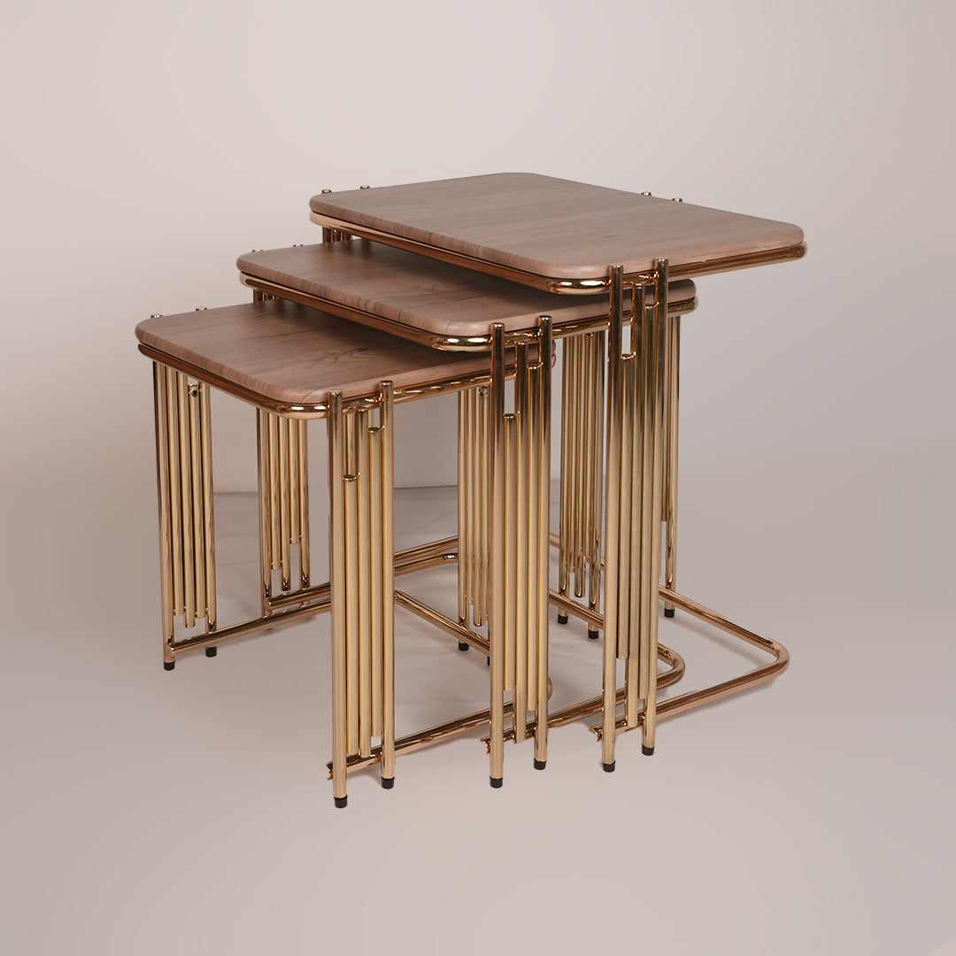 3pc Square Nesting Set (New Khakhi)