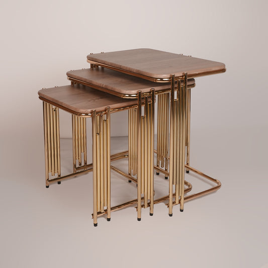3pc Square Nesting Set (New Khakhi)