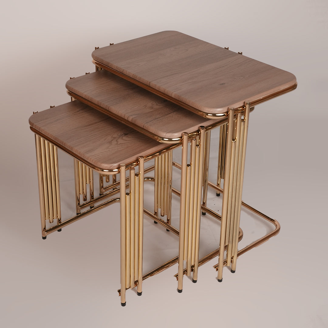3pc Square Nesting Set (New Khakhi)