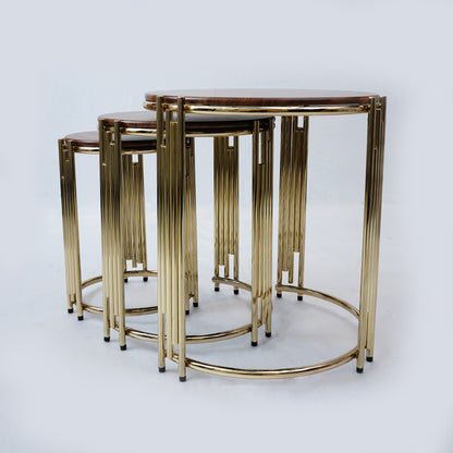 3 Pcs Round  Nesting Set (New Masa)