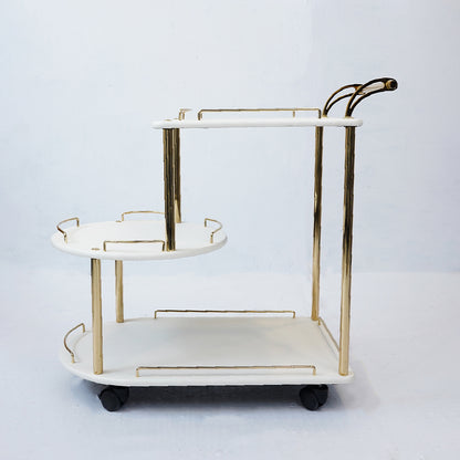 Buggy Tea Trolley (White)