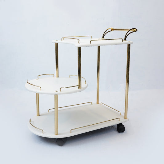 Buggy Tea Trolley (White)